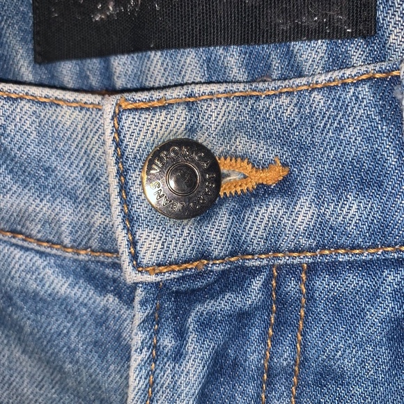 Veronica Beard Benzi Girlfriend Jean Mid Rise Beacon Ranch Blue 25 - Picture 7 of 15